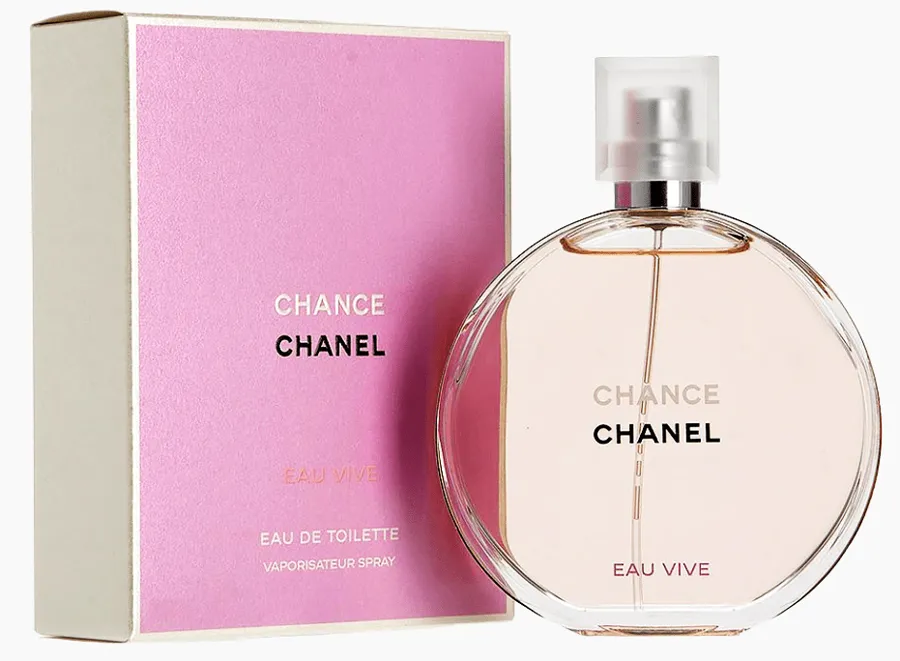 Chanel Chance Eau Vive Cam chanh rực rỡ và sạch sẽ