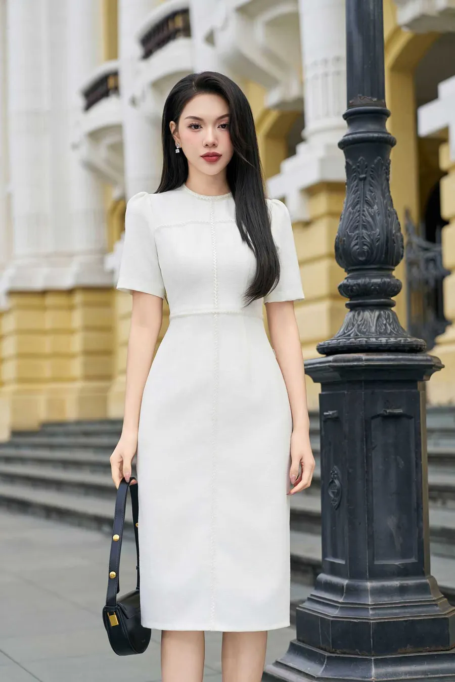 Váy dài lịch sự