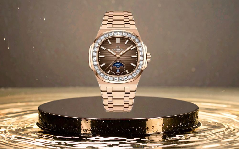 Review 10 Đồng Hồ Mặt Vuông Bán Chạy Hiện Nay, Cực Sang Trọng - 4