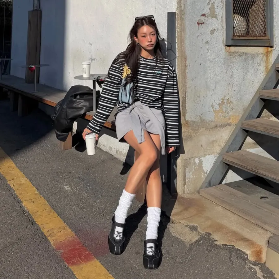 Phong cách sporty-chic năng động