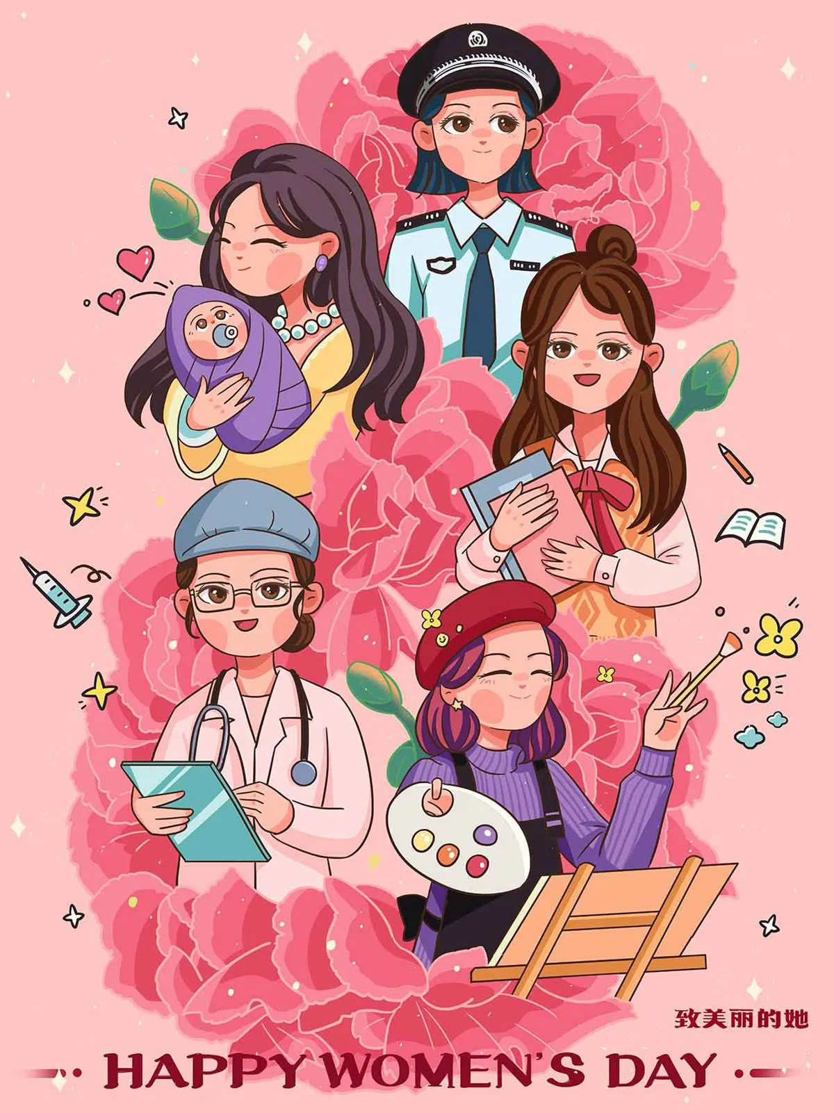 Tải nhanh 100+ hình nền 8/3 đẹp 2026 4K, Full HD, miễn phí - 2