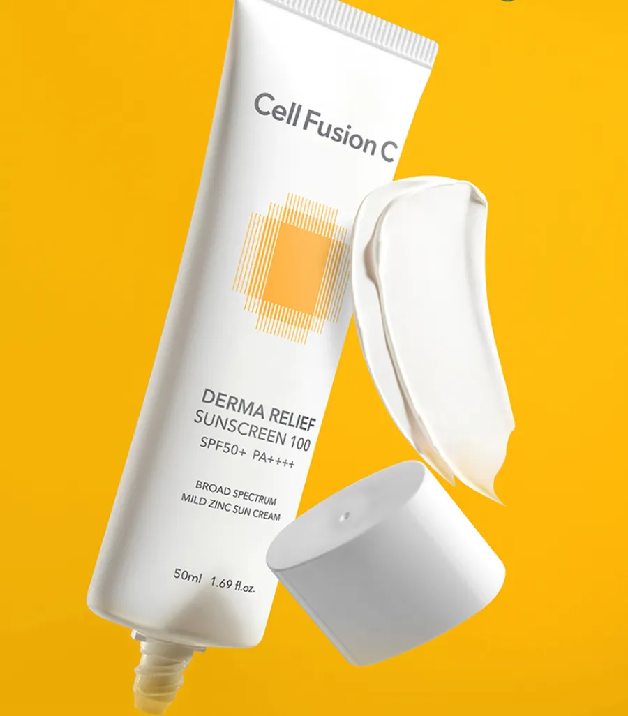 Cell Fusion C Derma Relief Sunscreen 100 SPF50+ PA+++
