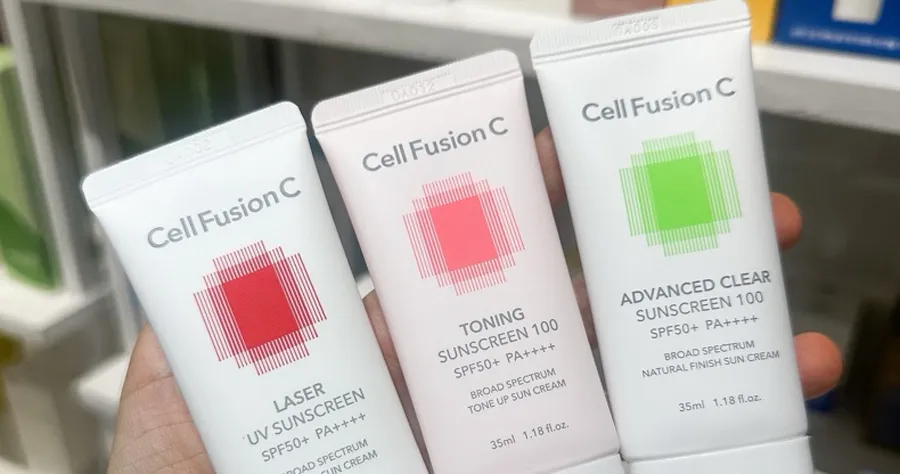 Cách phân biệt kem chống nắng Cell Fusion C thật - giả chi tiết