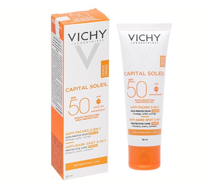 Vichy Capital Soleil Anti-Dark Spot 3-In-1 SPF50+ 50ml