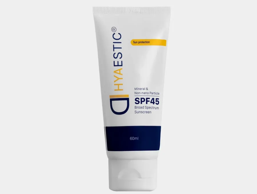 Hyaestic Mineral & Non-nano Particle Broad Spectrum Sunscreen SPF45