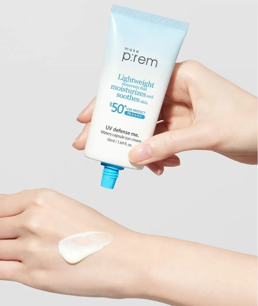 Make P:rem Watery Capsule Sun Cream