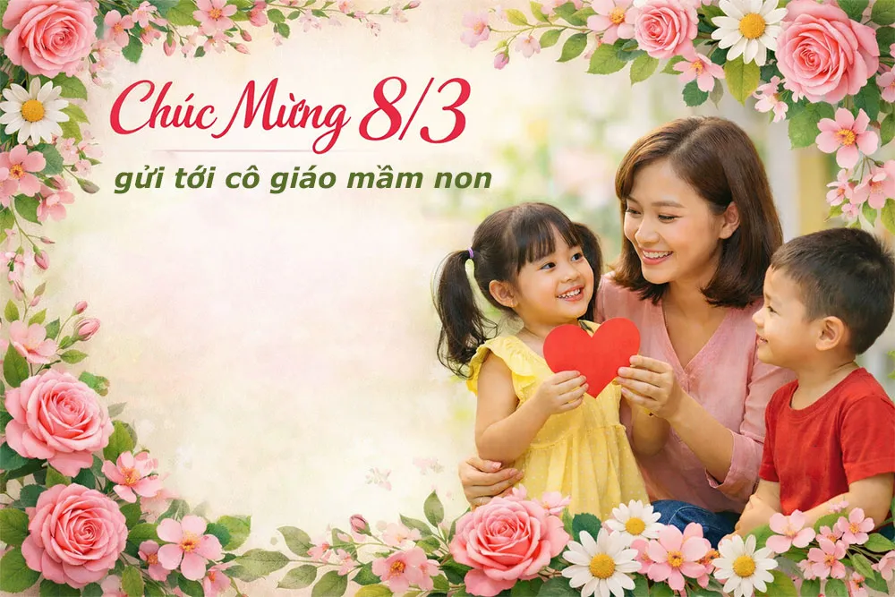 Top 100+ lời chúc cô giáo ngày 8/3 hay, ngắn gọn và ấn tượng - 1