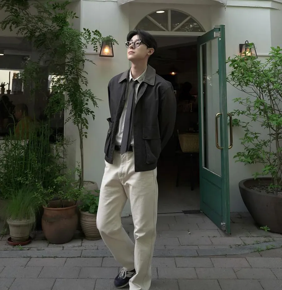 Phối quần âu và blazer vibe tổng tài lịch lãm