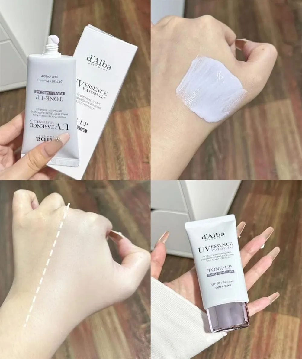 So sánh kem chống nắng d’Alba tím và hồng: Nên chọn loại nào tốt 2026 - 11