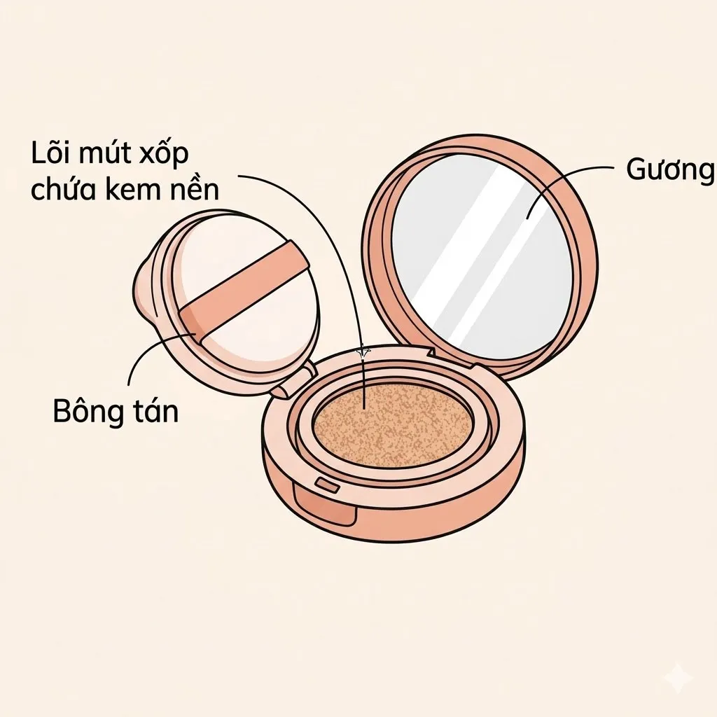 So sánh kem nền và cushion: Nên chọn loại nào cho từng loại da? - 1