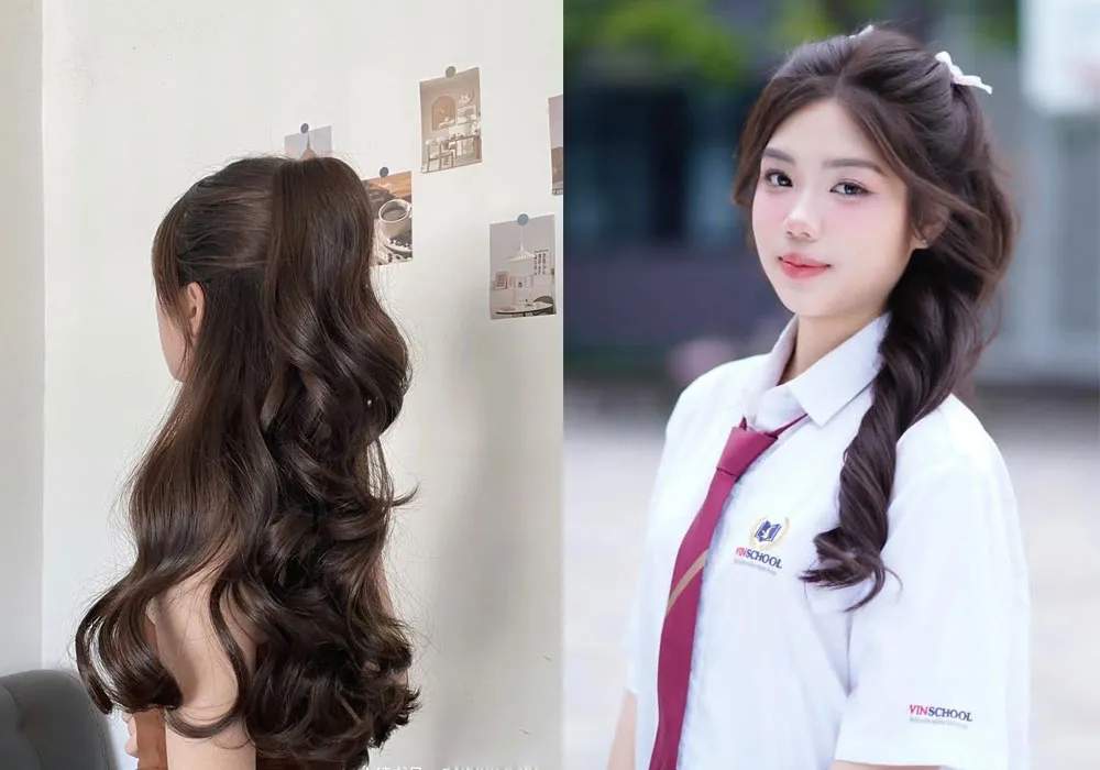 Top 15+ tóc kỷ yếu đẹp, trẻ trung cho nam nữ ngày cuối cấp - 2