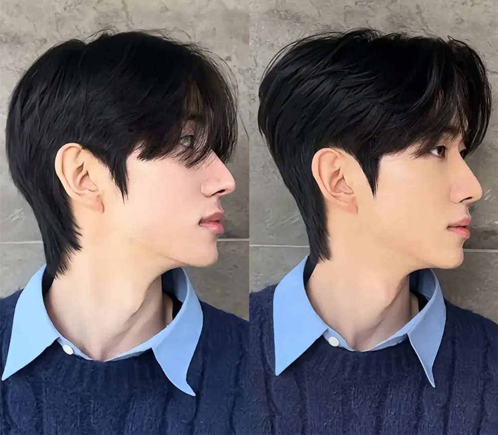 Top 20+ tóc layer nam mặt tròn đẹp, hot trend 2026 - 9