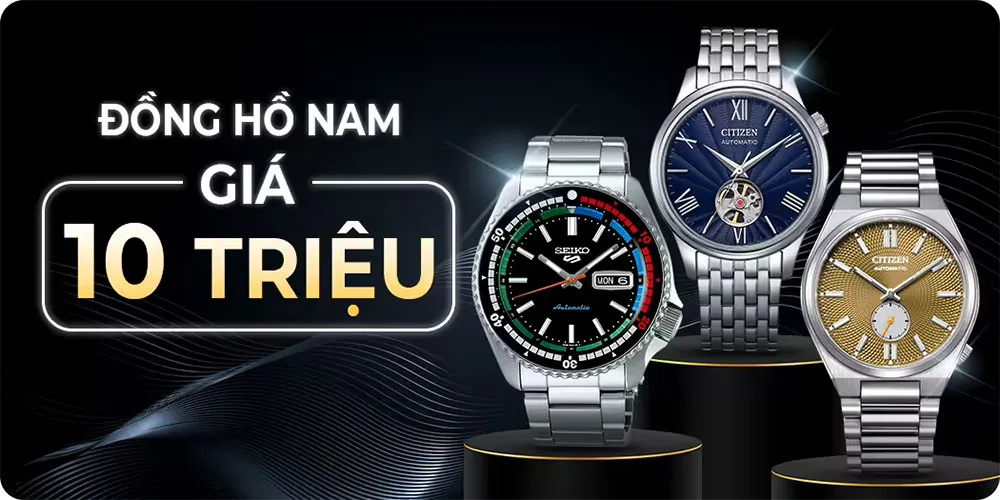 Top 10 đồng hồ nam dưới 10 triệu đẹp, được săn đón nhiều - 21