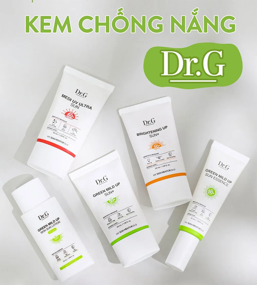 Kem chống nắng Dr.G loại nào tốt? Top sản phẩm bán chạy 2026 - 10