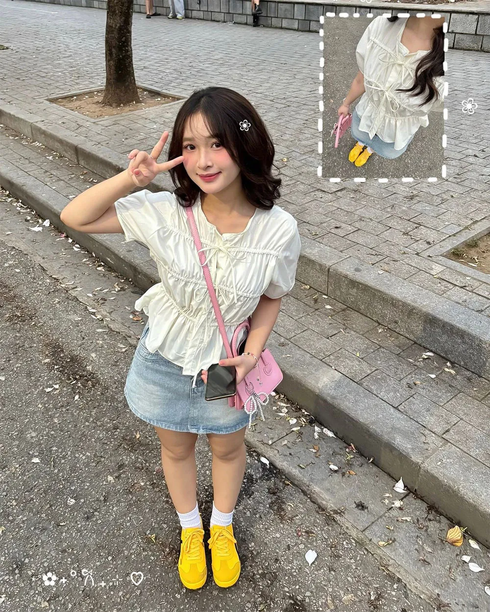 Áo baby doll mặc với gì? 12 cách phối đồ với áo baby doll thu hút - 12