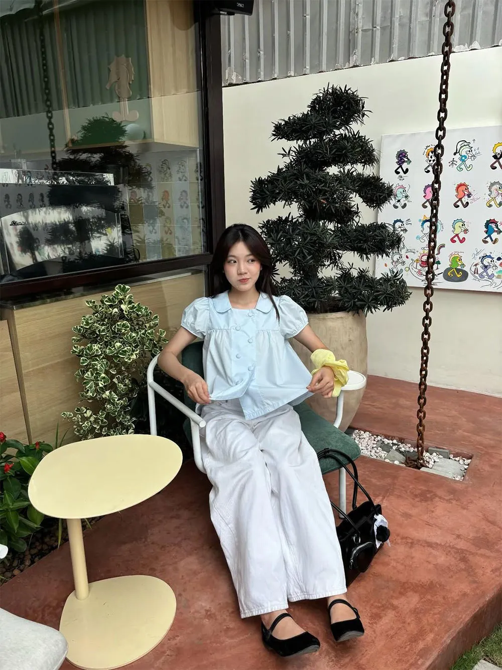 Áo baby doll mặc với gì? 12 cách phối đồ với áo baby doll thu hút - 3