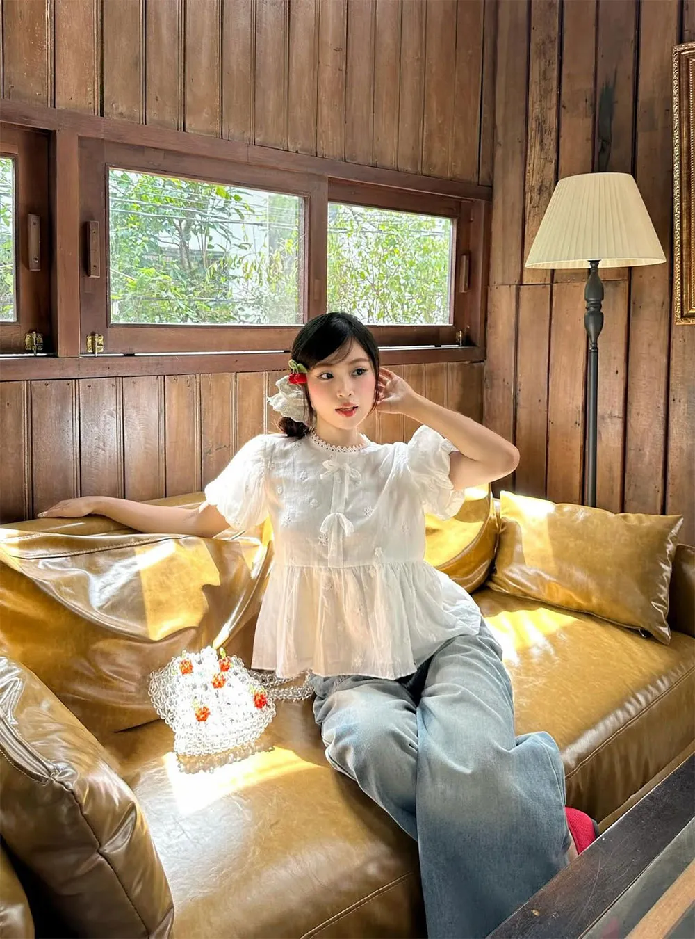 Áo baby doll mặc với gì? 12 cách phối đồ với áo baby doll thu hút - 5