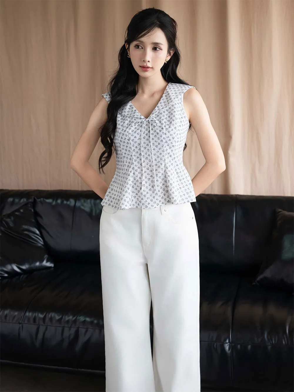 Áo sát nách mặc với gì? 10 cách phối đồ đẹp, dễ áp dụng - 2