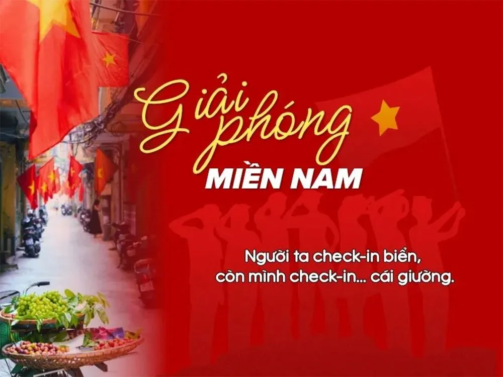 100+ Caption/STT 30/4 1/5 Hay, Ngắn Gọn Và Hài Hước - 3