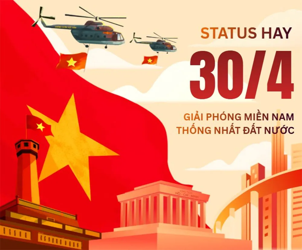 100+ Caption/STT 30/4 1/5 Hay, Ngắn Gọn Và Hài Hước - 4