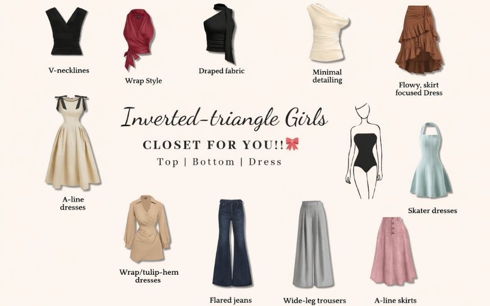 Dáng Tam Giác Ngược Nên Mặc Gì? Tip Mix Đồ Đơn Giản Cho Nàng - 8