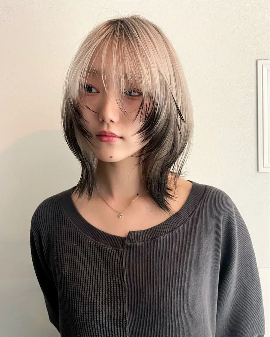 Nhuộm dip-dyeàu đen khói