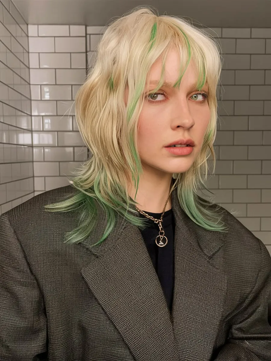 Nhuộm nhúng màu xanh lá