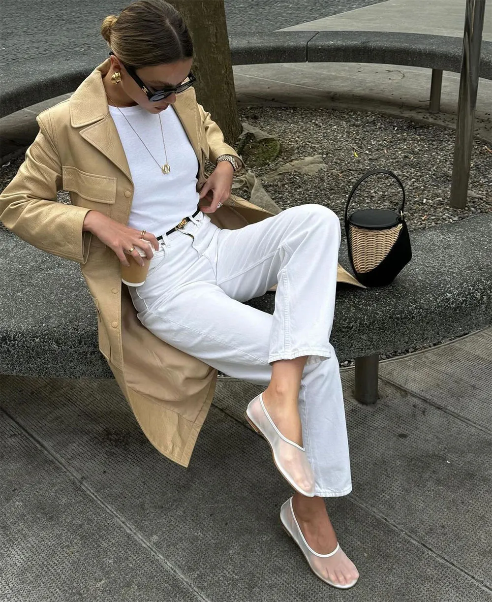 Giày Mesh Flats - Xu hướng giày lưới xuyên thấu nhẹ, thoáng, dễ phối đồ 2026 - 6