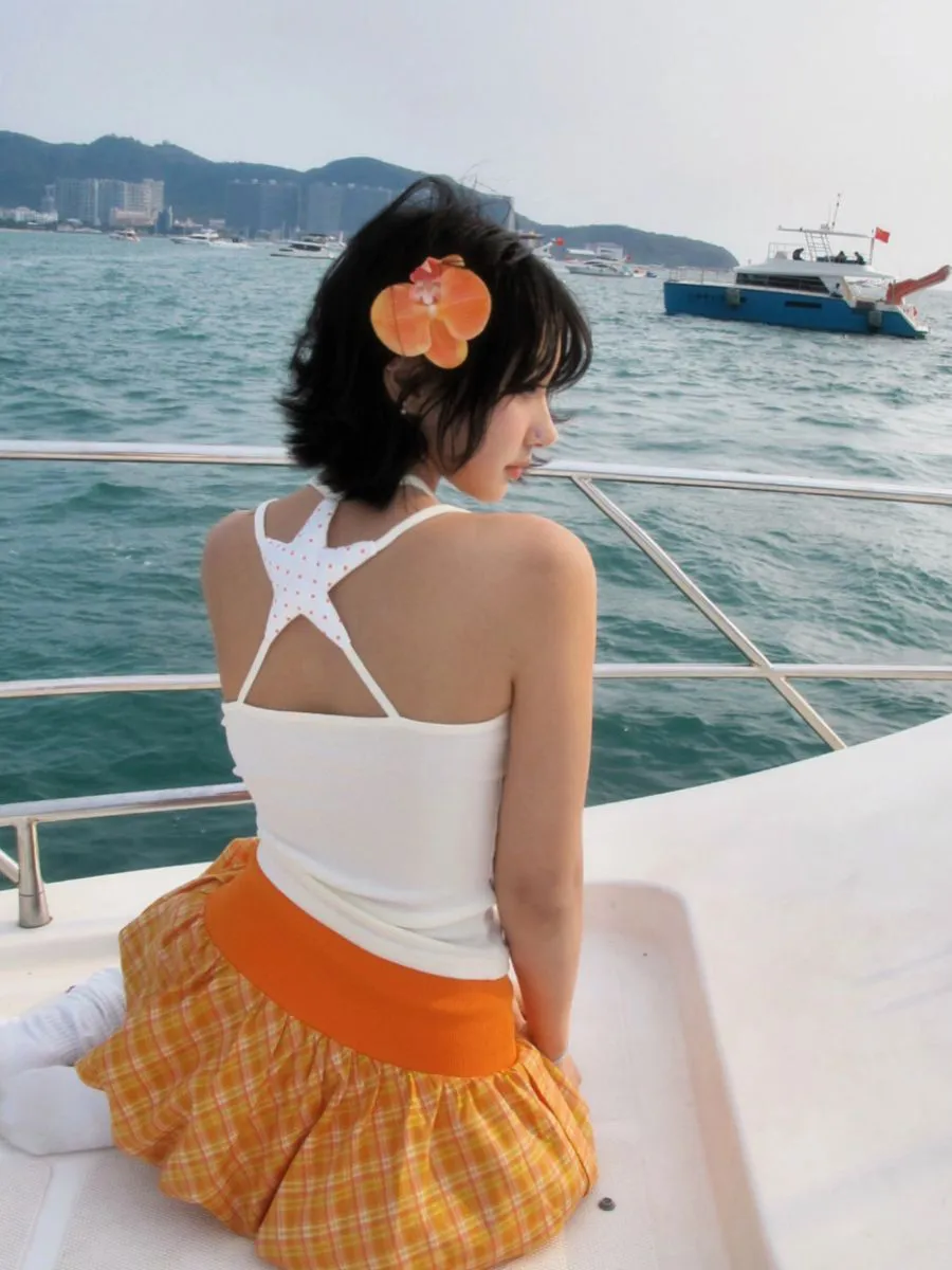 Tóc tém đi biển cá tính