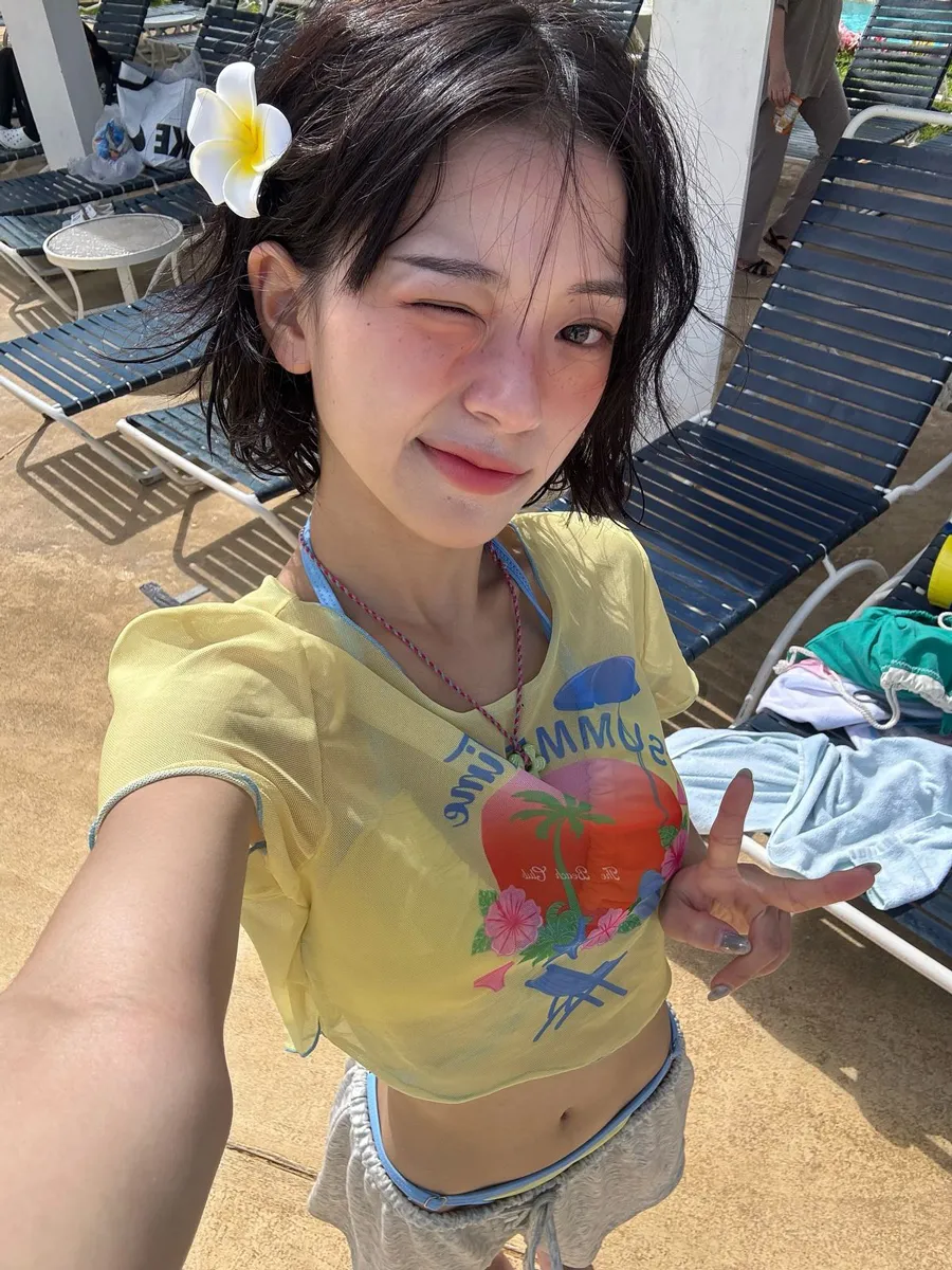 Tóc tém đi biển cá tính