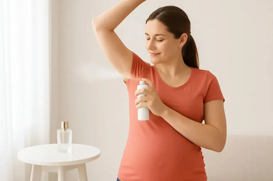 Nguyên nhân khiến mẹ bầu đổ nhiều mồ hôi