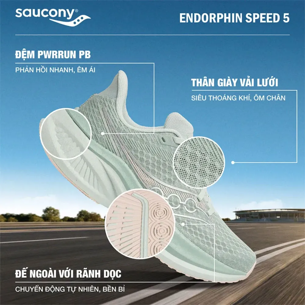 Top 5 giày chạy bộ Saucony bán chạy 2026: Êm, nhẹ, chạy nhanh - 7