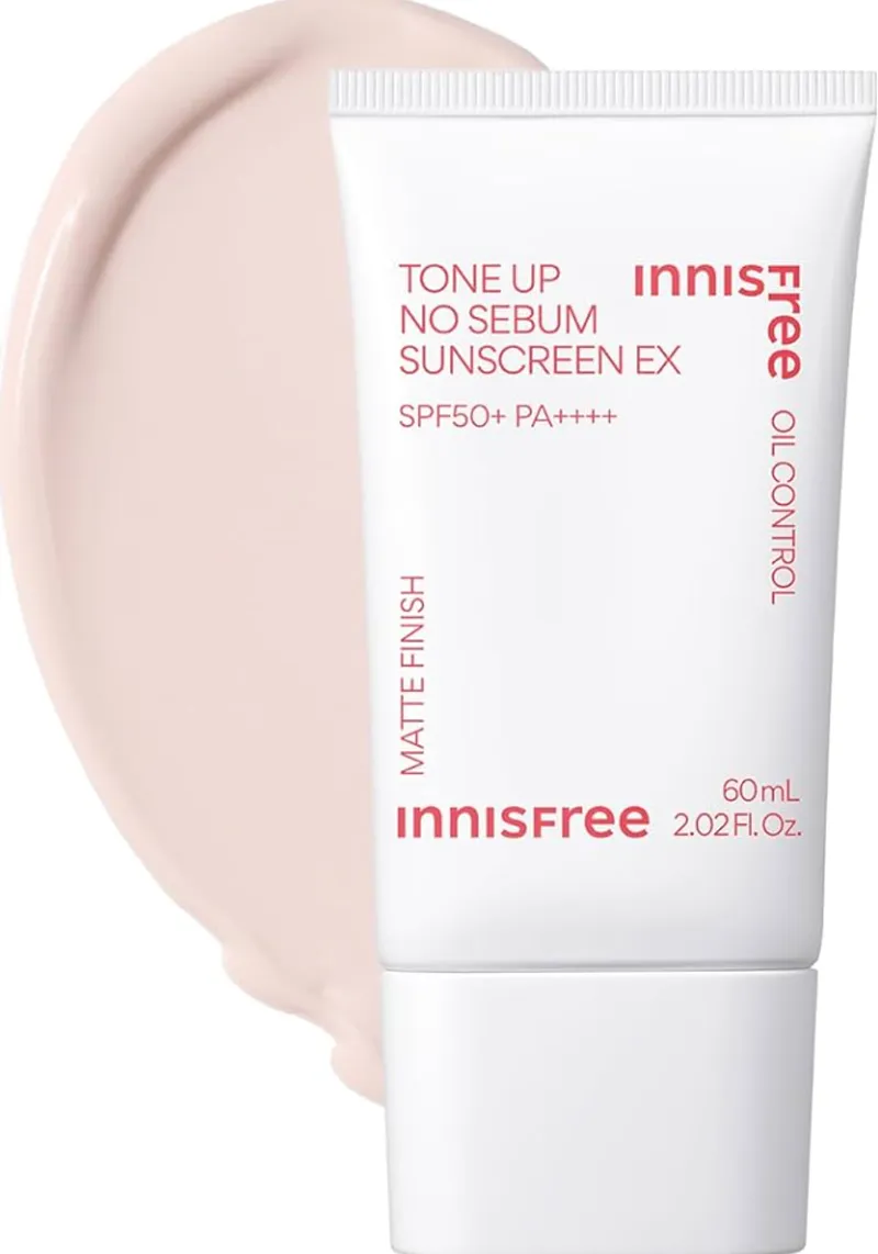 Innisfree Tone Up No Sebum Sunscreen EX SPF50+ PA++++