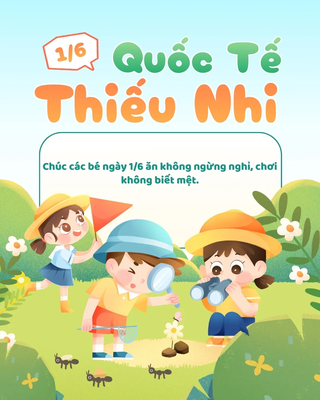 STT 1/6 hài hước, vui nhộn dành cho các bé