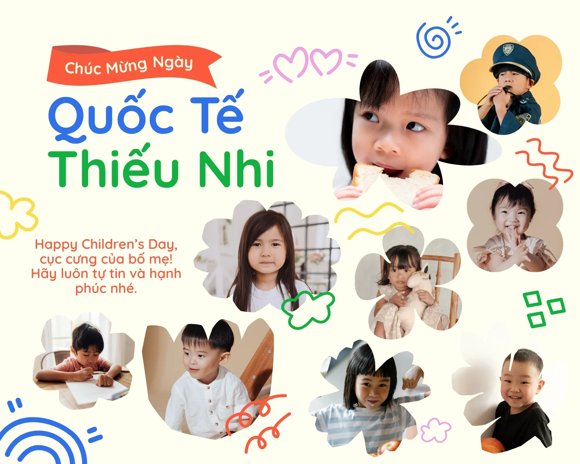 Những lời chúc cho con yêu ngày 1/6 hay và ý nghĩa nhất