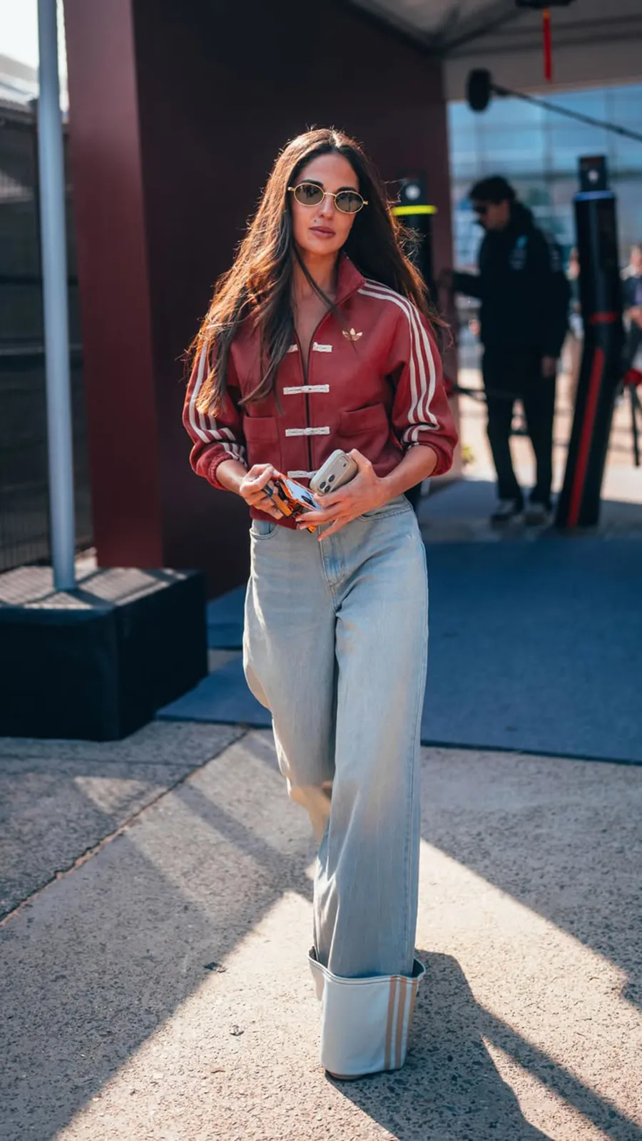 Áo khoác gió mix skinny jeans