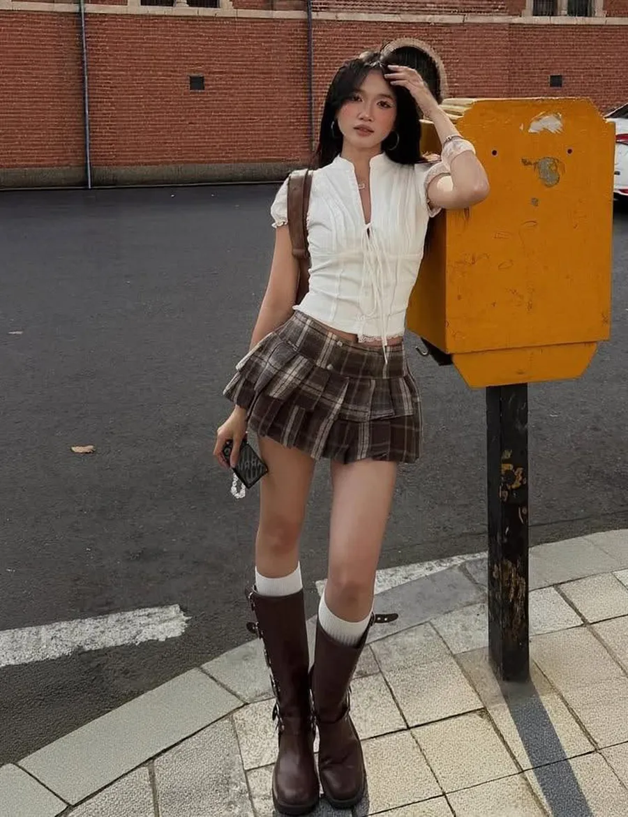 Tất Cao Cổ Phối Cùng Boots 