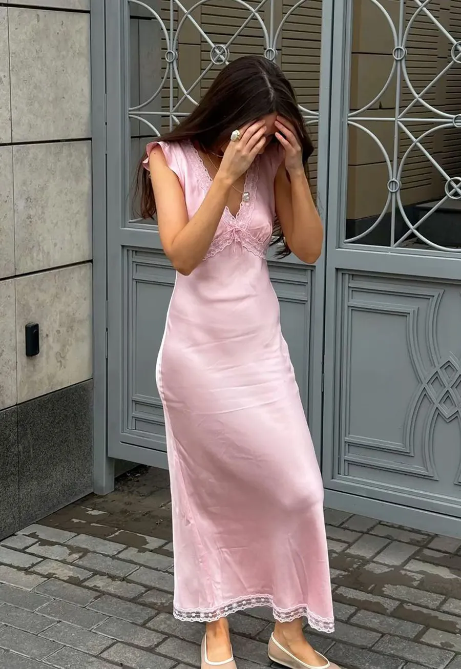 xu hướng mặc đồ lụa mùa hè 