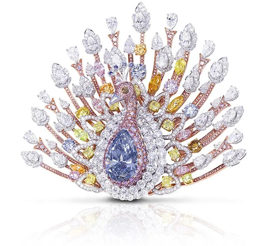 The Peacock Brooch