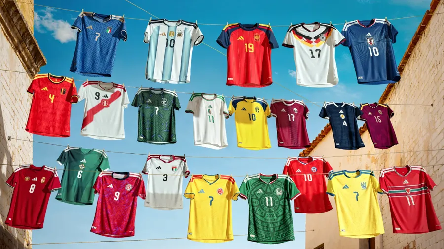 Adidas tung bộ sưu tập áo đấu World Cup lớn nhất lịch sử