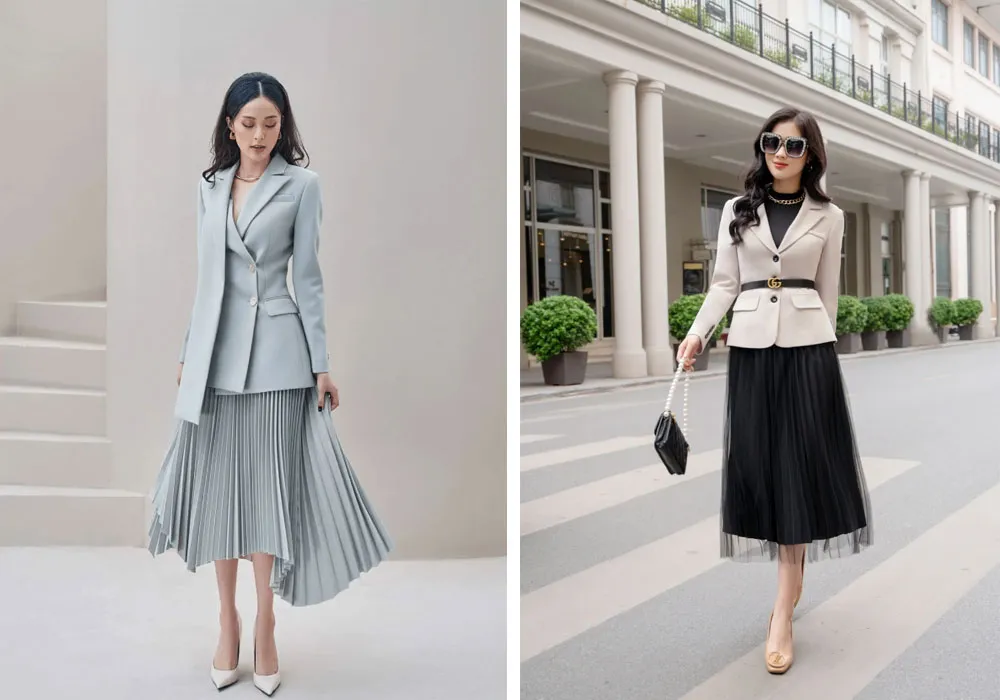 7 Cách mix & match áo vest trẻ trung, 