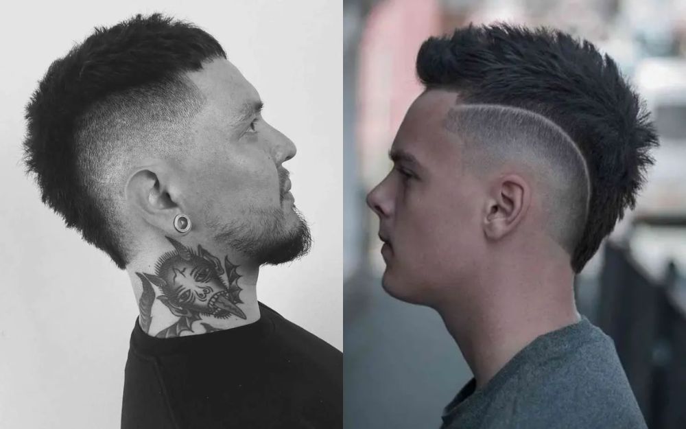Nam Mặt Tròn Có Nên Cắt Tóc Mohican? Gợi Ý Kiểu Tóc Tôn Dáng Mặt - 2