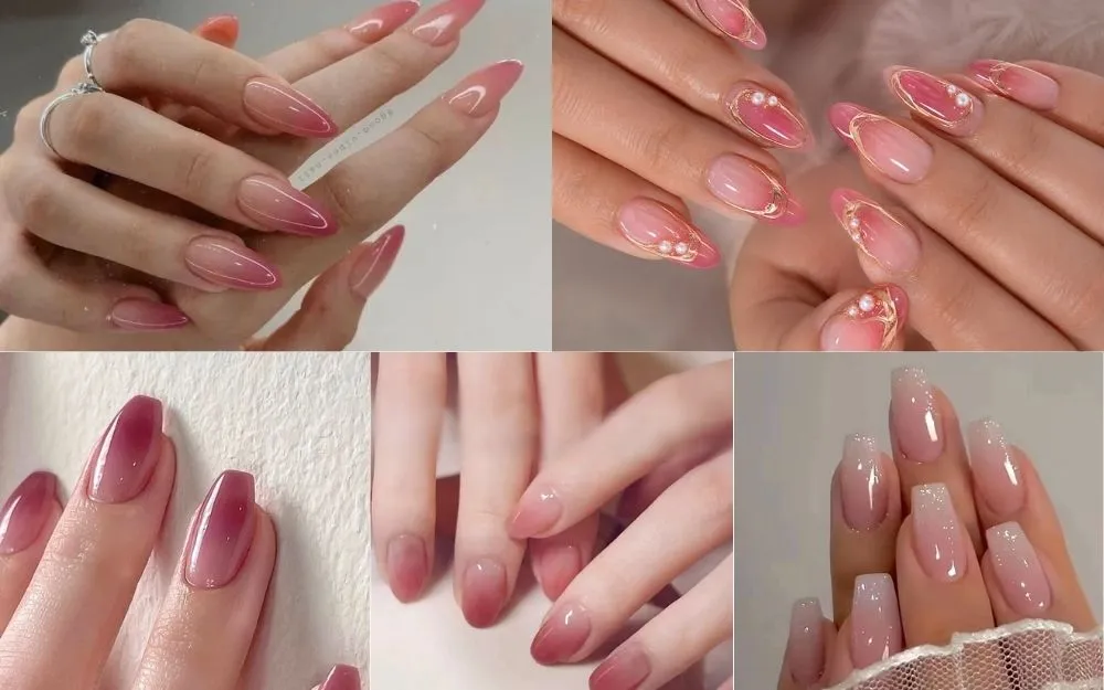 Top 30+ Mẫu Nail Hồng Ombre Đẹp Sang Chảnh, Tôn Da 2026 - 5