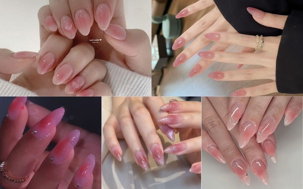 Top 50+ Mẫu Nail Hồng Thạch Đẹp Trong Veo, Tôn Da 2026 - 5