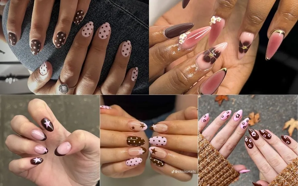 Top 30+ Mẫu Nail Nâu Hồng Đẹp Sang Chảnh, Tôn Da Cực Đỉnh 2026 - 1