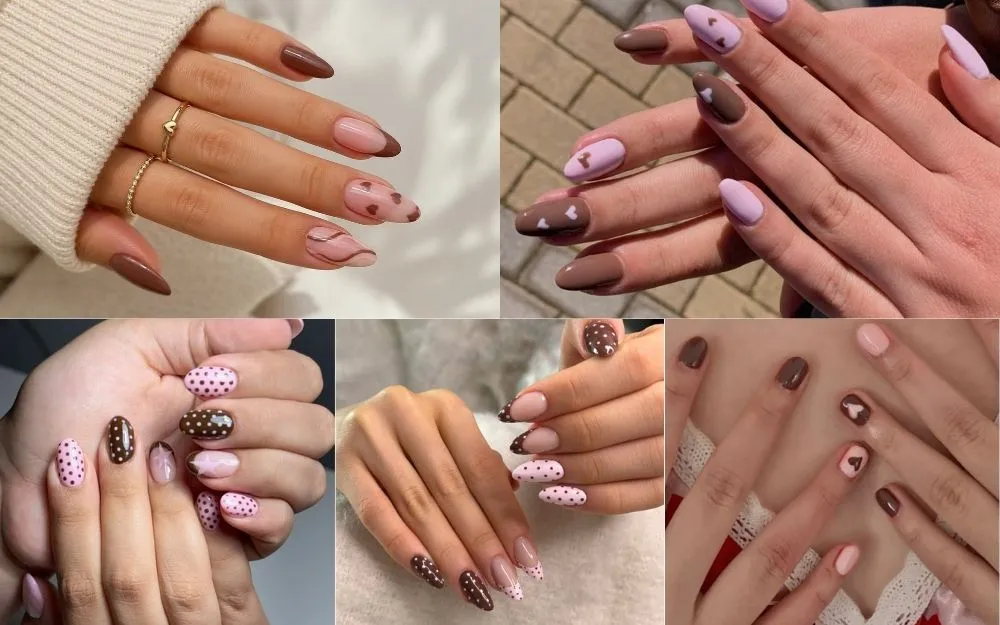 Top 30+ Mẫu Nail Nâu Hồng Đẹp Sang Chảnh, Tôn Da Cực Đỉnh 2026 - 3