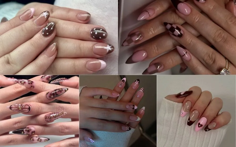 Top 30+ Mẫu Nail Nâu Hồng Đẹp Sang Chảnh, Tôn Da Cực Đỉnh 2026 - 4