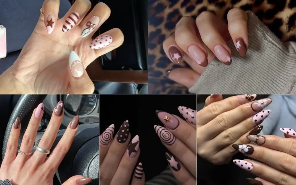 Top 30+ Mẫu Nail Nâu Hồng Đẹp Sang Chảnh, Tôn Da Cực Đỉnh 2026 - 5