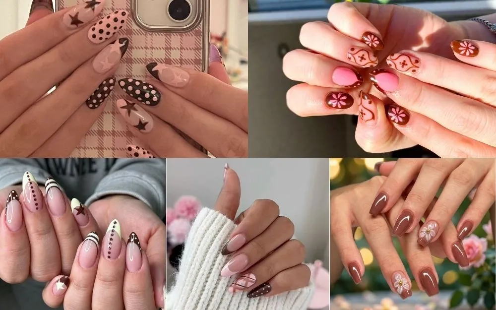 Top 30+ Mẫu Nail Nâu Hồng Đẹp Sang Chảnh, Tôn Da Cực Đỉnh 2026 - 6