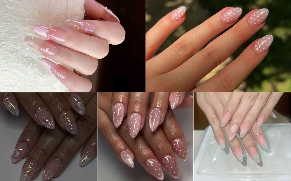 Top 50+ Mẫu Nail Trắng Hồng Đẹp Nhẹ Nhàng, Sang Chảnh 2026 - 5